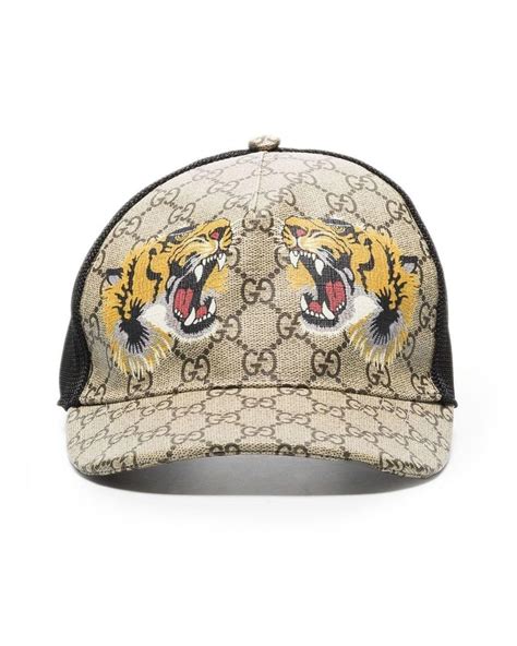 casquette gucci tigre noir